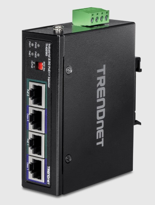 Trendnet TI-IG290 | 95W 2 Port Industrial 2.5G PoE