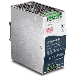 Trendnet TI-S24048 | Industrial Power Supply, 100 to 240 Volt AC, 50/60 Hertz, 1.8 Ampere Input, 48 Volt, 5 Ampere, 240 Watt Output, DIN Rail Mount