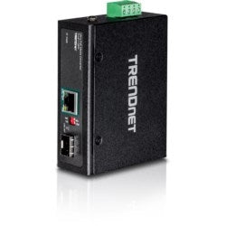 Trendnet TI-UF11SFP | Industrial SFP to Gigabit UPoE Media Converter