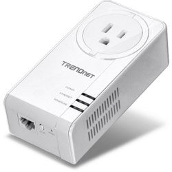 Trendnet TPL-423E | Powerline 1300 AV2 Adapter with Built-in Outlet