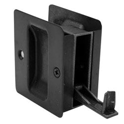 Trimco 1064 613 | Pocket Door Pull, Passage, 2-1/2" Length x 2-3/4" Height, Dark Oxidized Satin Oil Rubbed Bronze