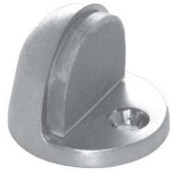 Trimco 1211CL 628 | Dome Door Stop, Cast Universal, 1/2" Carpet Riser, Aluminum, Clear Anodized Satin