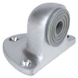 Trimco 1214 625 | Door Floor Stop, 1-3/4" Height, 1-3/4" x 2-1/2" Base, Polished Chrome
