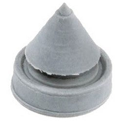 Trimco 1229A | Door Silencer, High Grade, 1/2" Diameter, Gray Rubber, For Metal Frame, 100 each per Pack