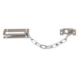 Trimco 4015 605 | Door Guard Chain, 8" Length, Clear Coated Polished Brass
