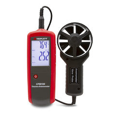 Triplett CFM100-NIST | CFM/CMM Thermo-Anemometer with Certificate of Traceability to N.I.S.T.
