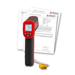Triplett IRT227-NIST | 12:1 IR Thermometer with Type K