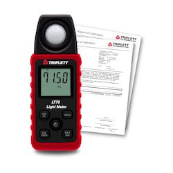 Triplett LT75-NIST | Digital Light Meter Lux/Fc