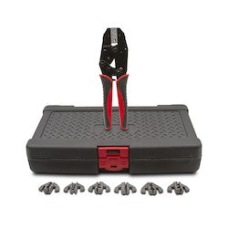 Triplett TT-320 | 8-Piece Quick Change Ratchet Crimper