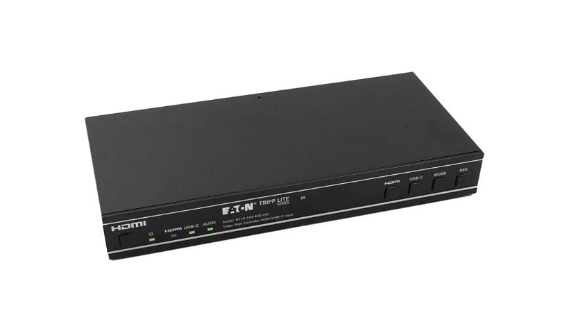 Tripp-Lite B119-1X4-4K6-VW | 1x4 Video Wall Controller 4K60Hz 1 HDMI/USB-C Input 4 HDMI Outputs HDR, 4:4:4