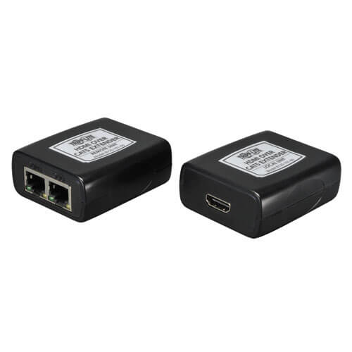 Tripp-Lite B125-101-60 | HDMI over Dual Cat5/6 Extender Kit, In-Line Transmitter/Receiver for Video/Audio, Up to 150 feet (45 m), TAA