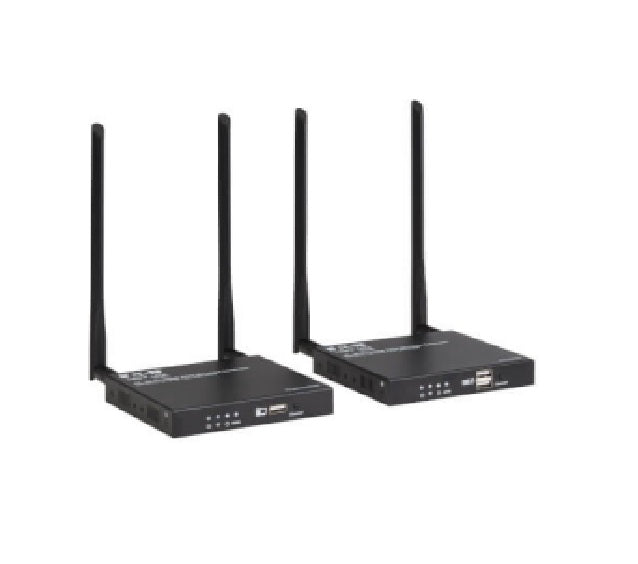 Tripp-Lite B127B-1A1-WHKVM | Wireless HDMI + USB KVM Extender Kit, 4K @ 30 Hz, SSID Channel Switching, IR Passback, Up to 164 ft (50 m)