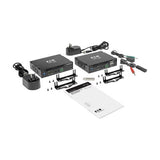 Tripp-Lite B127F-1A1-MMDDA | DisplayPort over Fiber Extender Kit, Transmitter/Receiver, 4K 60 Hz, 4:4:4, RS-232, IR, Multimode LC, 985 ft. (300 m), TAA