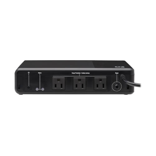 Tripp-Lite BC350R | Ups - 3 Nema 5-15R Outlets (Surge + Battery Backup), 5-15P Plug, Desktop