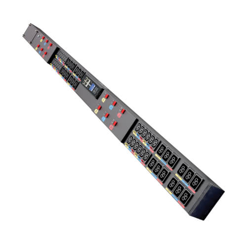 Tripp-Lite EMAGKEA5A5A5A5L | Eaton 3-Phase Managed HDX Rack PDU G4, 208V, 48 Outlets (24 C13 + 24 C39), 100A, 36kW, Hardwired Input, 0U Vertical, TAA