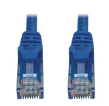 Tripp-Lite N261-007-BL | Cat6a 10G Snagless Molded UTP Ethernet Cable (RJ45 M/M), PoE, Blue, 7 ft. (2.1 m)
