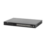 Tripp-Lite NGS24C2-1 | 24-Port Managed Gigabit Ethernet Switch - Layer 2, 1 Gbps, 2x GbE SFP Ports, 1U Rack/Desktop