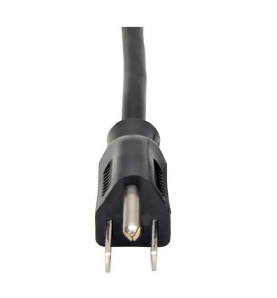 Tripp-Lite P006-006-13LA | Computer Power Cord, NEMA 5-15P to Left-Angle C13 - 10A, 125V, 18 AWG, 6 ft. (1.83 m), Black