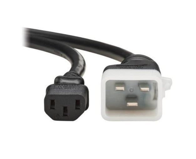 Tripp-Lite P032-E03 | PDU Power Cord, C13 to P-Lock Lite C20 - 15A, 100-250V, 14 AWG, 3 ft. (0.9 m), Black