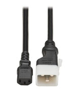 Tripp-Lite P032-E06 | PDU Power Cord, C13 to P-Lock Lite C20 - 15A, 100-250V, 14 AWG, 6 ft. (1.8 m), Black
