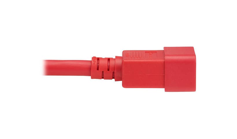 Tripp-Lite P035-006-ARD | Power Cord C20 to C21 Heavy-Duty 20A 250V 12 AWG 6 ft. (1.8 m) Red
