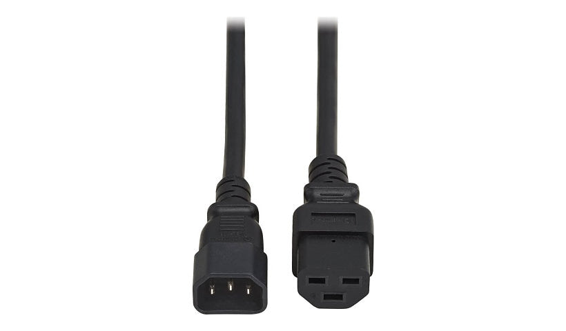 Tripp-Lite P037-004 | Power Cord C14 to C21 Heavy-Duty 15A 250V 14 AWG 4 ft. (1.2 m) Black