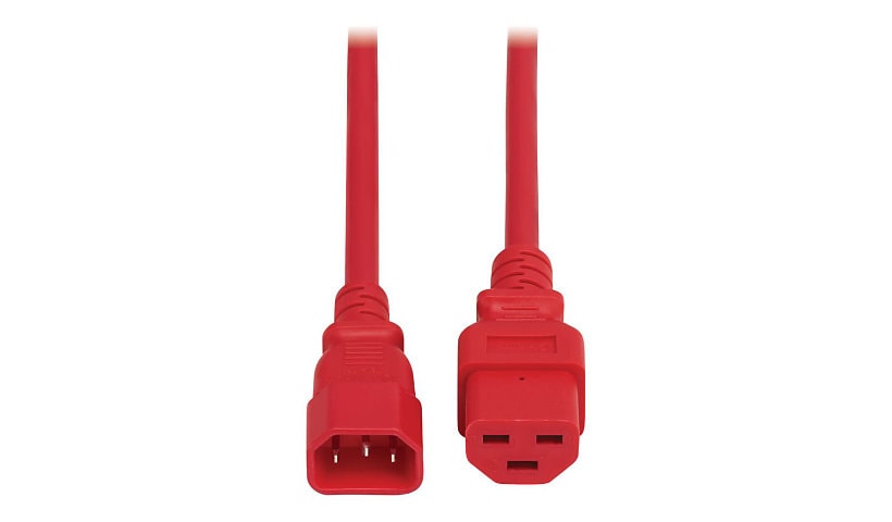 Tripp-Lite P037-005-ARD | Power Cord C14 to C21 Heavy-Duty 15A 250V 14 AWG 5 ft. (1.5 m) Red
