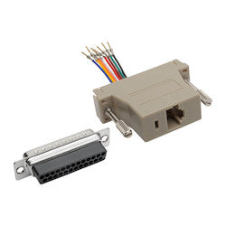 Tripp-Lite P440-825FM | Cable Assembly A/V, Adapter, DB25 To RJ45 Modular Serial, Adapter (M/F)