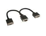 Tripp-Lite P516-001 | VGA Monitor Y Splitter Cable (HD15 M/2xF), 1 ft. (0.31 m)