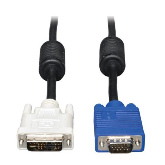 Tripp-Lite P556-003 | DVI to VGA High-Resolution Adapter Cable with RGB Coaxial (DVI-A to HD15 M/M), 3 ft. (0.9 m)