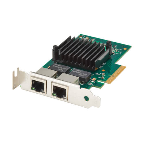 Tripp-Lite PCE-1G-02-NIC | Gigabit Ethernet PCI Express (PCIe x4) Network Interface Card (NIC), I350-T2