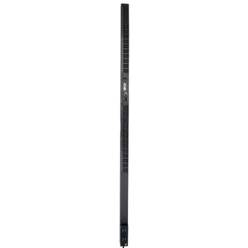 Tripp-Lite PDUMNV30HV | 5/5.8kW Single-Phase Monitored PDU, 208/240V Outlets (20 C13 & 4 C19), L6-30P, 10ft Cord, 0U Vertical, TAA