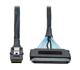 Tripp-Lite S510-003 | Internal SAS Cable, mini-SAS (SFF-8087) to 4-in-1 32pin (SFF-8484), 3-ft (0.91 m)
