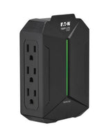 Tripp-Lite SK62SL | 6-Outlet Surge Protector - 5-15R Outlets, 5-15P Direct Plug-In, 490 Joules, Black