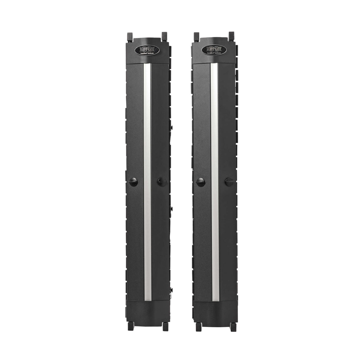 Tripp-Lite SRCABLEVRT6HD | High-Capacity Vertical Cable Manager Deep Double Finger Duct with Cover, Single Sided, 6 in. Wide, Black, 7 ft. (2.2 m)
