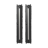 Tripp-Lite SRCABLEVRT6HD | High-Capacity Vertical Cable Manager Deep Double Finger Duct with Cover, Single Sided, 6 in. Wide, Black, 7 ft. (2.2 m)