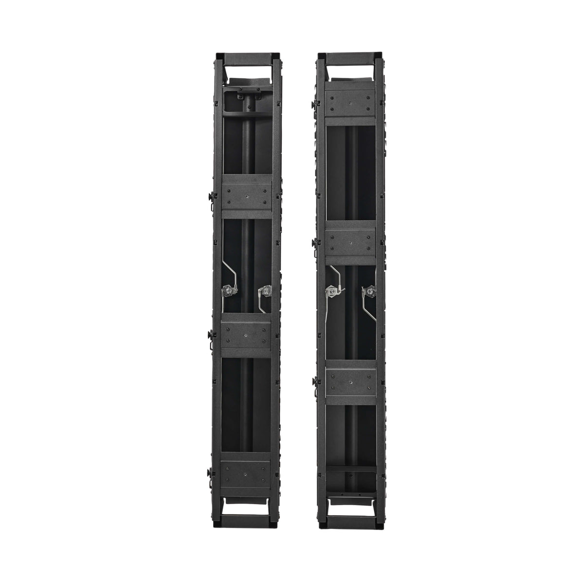 Tripp-Lite SRCABLEVRT6HD | High-Capacity Vertical Cable Manager Deep Double Finger Duct with Cover, Single Sided, 6 in. Wide, Black, 7 ft. (2.2 m)