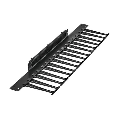 Tripp-Lite SRCABLEVRTL | Series SmartRack Vertical Cable Manager for 42U, 45U and 48U Enclosures - Multiple Long Fingers, Black