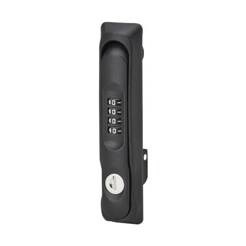 Tripp-Lite SRCOMBO4 | SmartRack Locking Door Handles for Server Rack Front and Back Doors, 4-Digit Combination Lock, 2 Keys