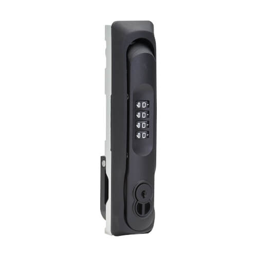 Tripp-Lite SRCOMBO4SFIC | SmartRack Locking Door Handle for Server Rack Cabinets - Front and Back Doors, 4-Digit Combination Lock, SFIC Lock Core, 2 Keys