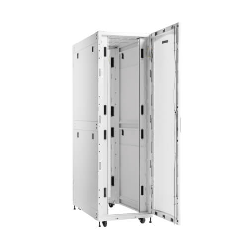 Tripp-Lite SRH42UW | SmartRack 42U Standard-Depth Standard-Width Heavy-Duty Rack Enclosure Cabinet for AI Servers, White