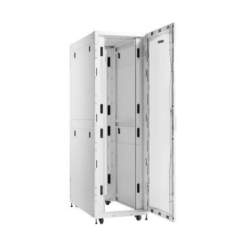 Tripp-Lite SRH45UW | SmartRack 45U Standard-Depth Standard-Width Heavy-Duty Rack Enclosure Cabinet for AI Servers, White