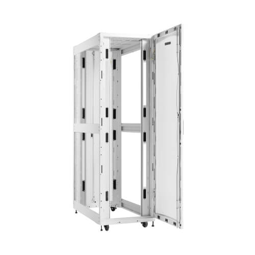 Tripp-Lite SRH45UW | SmartRack 45U Standard-Depth Standard-Width Heavy-Duty Rack Enclosure Cabinet for AI Servers, White
