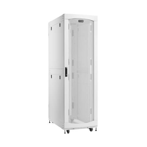 Tripp-Lite SRH45UW | SmartRack 45U Standard-Depth Standard-Width Heavy-Duty Rack Enclosure Cabinet for AI Servers, White