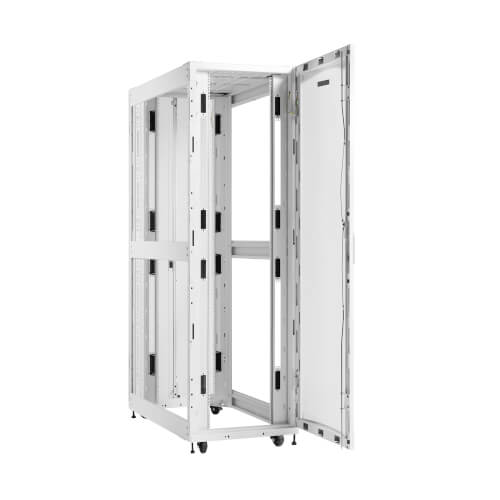 Tripp-Lite SRH48UWDP | SmartRack 48U Deep Standard-Width Heavy-Duty Rack Enclosure Cabinet for AI Servers, White