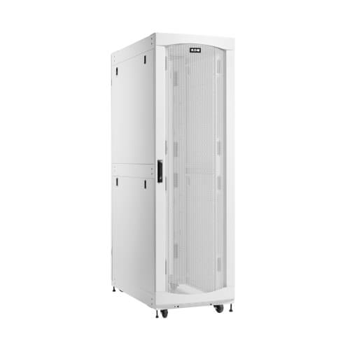 Tripp-Lite SRH48UWDP | SmartRack 48U Deep Standard-Width Heavy-Duty Rack Enclosure Cabinet for AI Servers, White