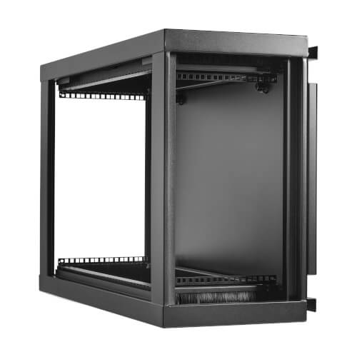 Tripp-Lite SRW6USM | Low-Profile Switch-Depth Wall Mount Mini Rack Enclosure