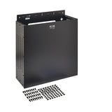Tripp-Lite SRWO4UBRKT | Tripp Lite series SmartRack 4U Low-Profile Vertical-Mount Vented Wall-Mount Mini Rack Enclosure, Black
