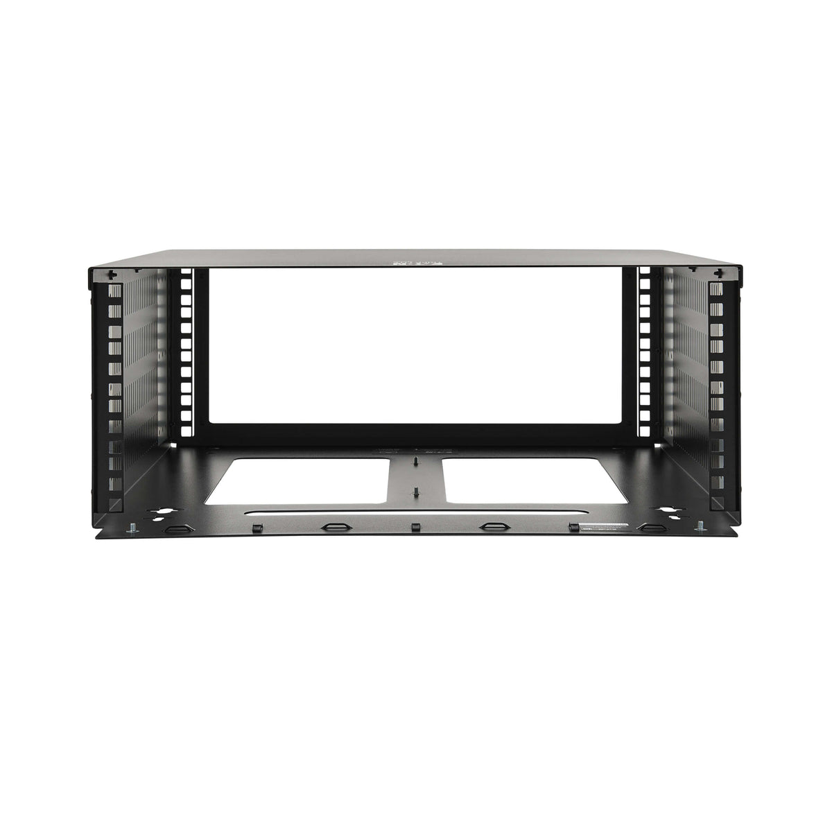Tripp-Lite SRWO4UBRKT | Tripp Lite series SmartRack 4U Low-Profile Vertical-Mount Vented Wall-Mount Mini Rack Enclosure, Black