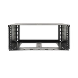 Tripp-Lite SRWO4UBRKT | Tripp Lite series SmartRack 4U Low-Profile Vertical-Mount Vented Wall-Mount Mini Rack Enclosure, Black